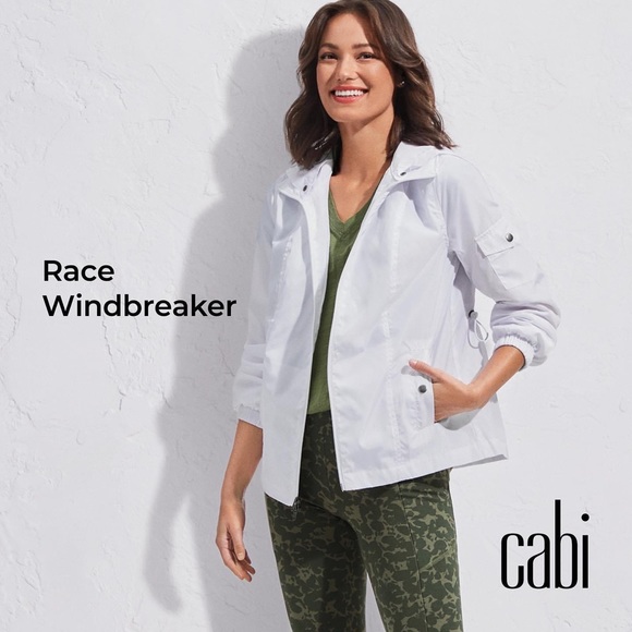 CAbi Jackets & Blazers - COPY - Cabi Race Windbreaker new from Spring 22 Med